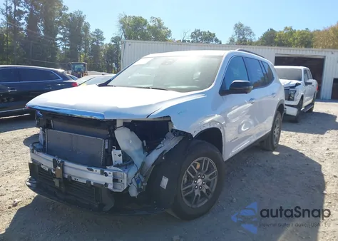 2025 GMC Acadia Fwd Elevation из США, поврежденный, VIN 1GKENKRS3SJ158616